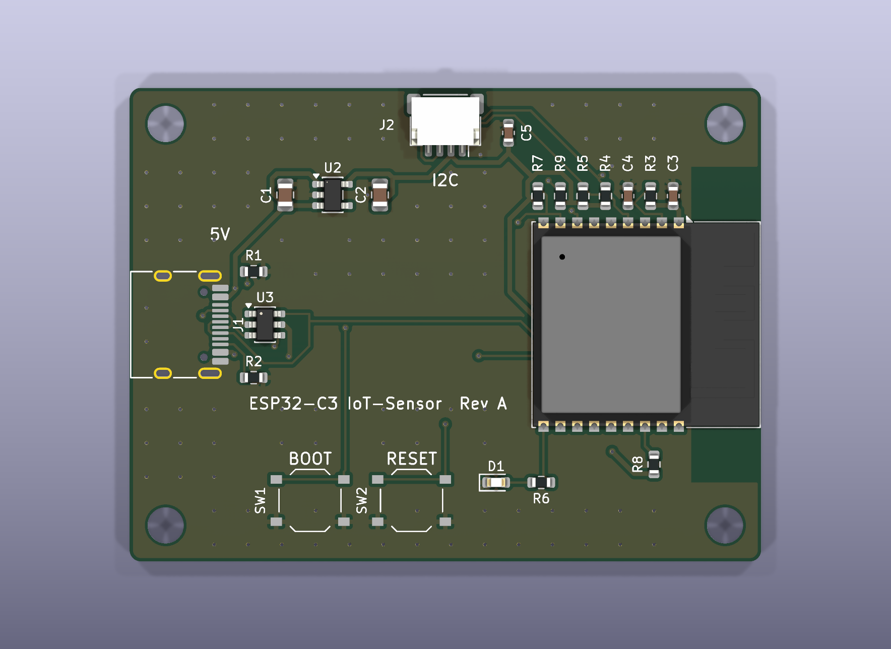 Bildschirmfoto aus dem Prüflauf: Platinen-Design: IoT-Sensorplatine von der Vorgabe bis zu den Fertigungsdaten
